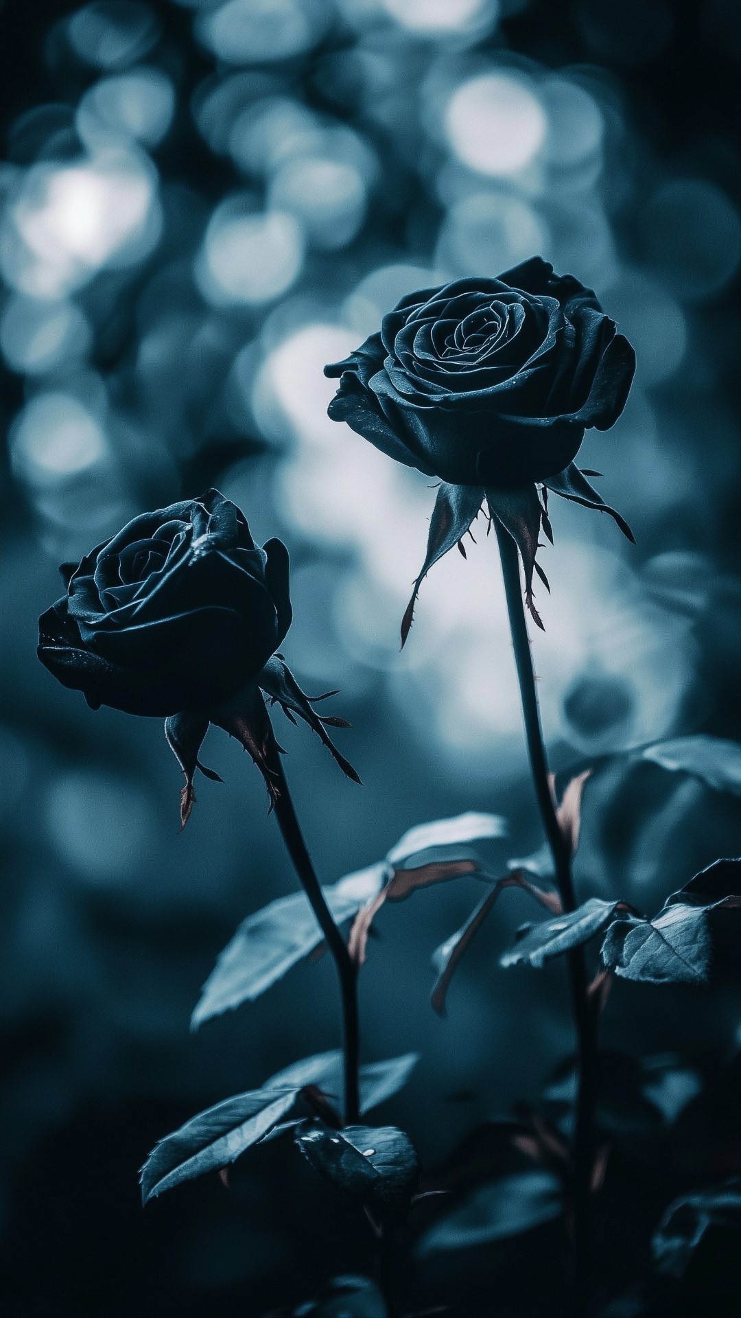 COLD BLUE ROSES