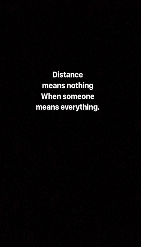 Distance means Nothing...