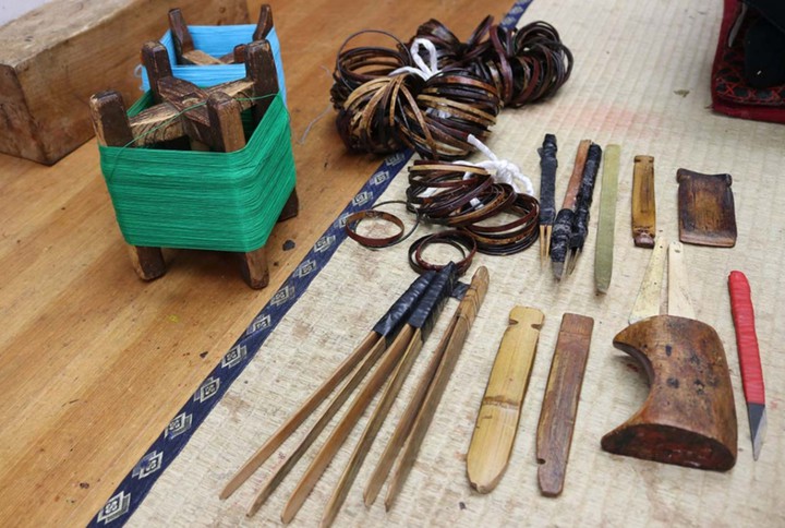 Traditional craftsmanship Japanese umbrella