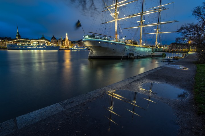 The Old Town From Skeppholmen