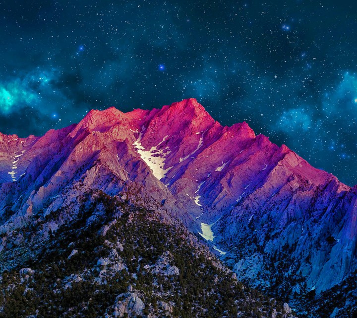 Galaxy moutain