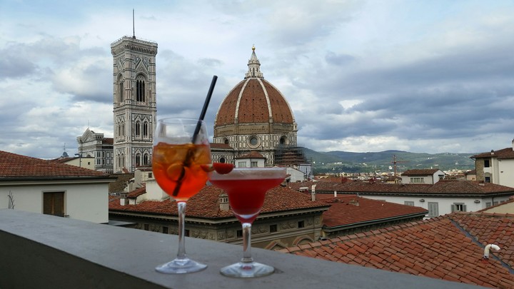 Drinking in the roof