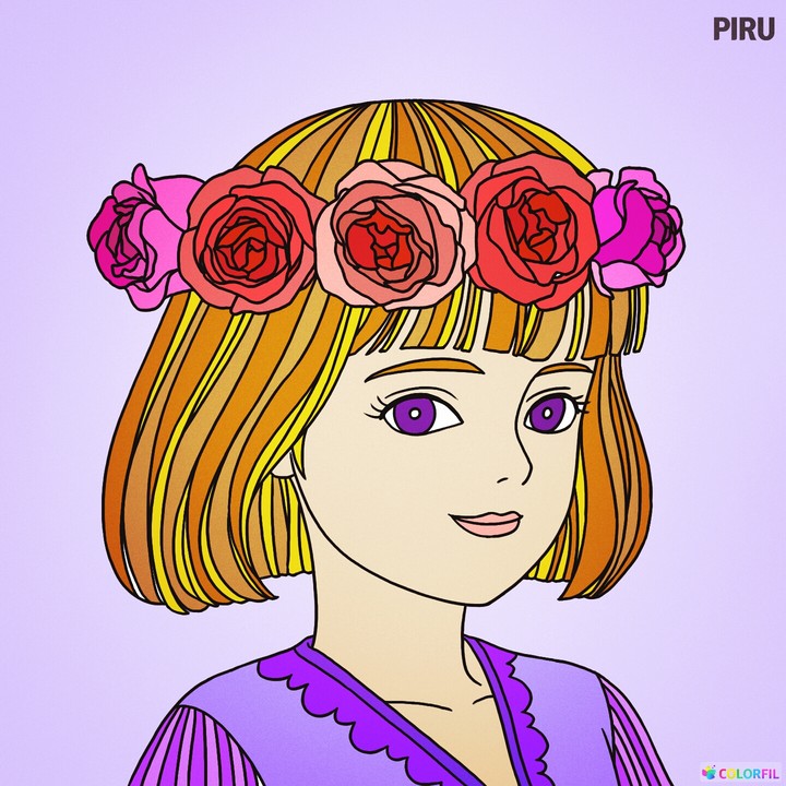 Sam with Violet Eyes