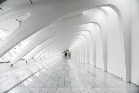 White hallway