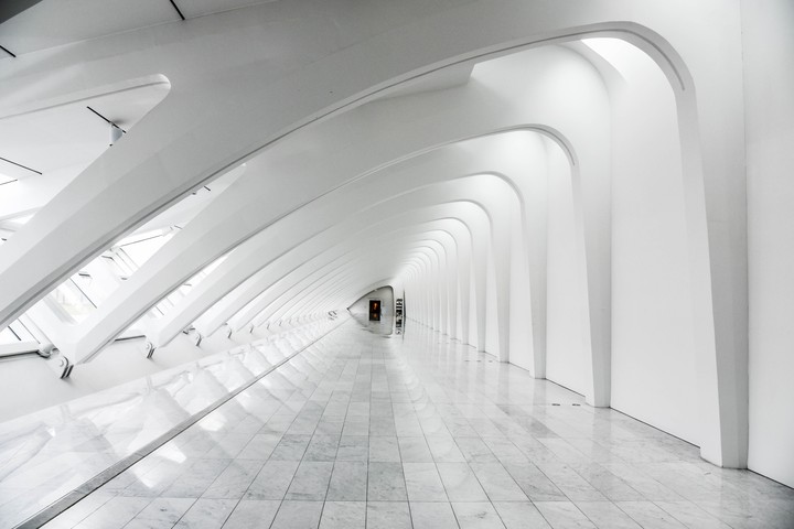 White hallway