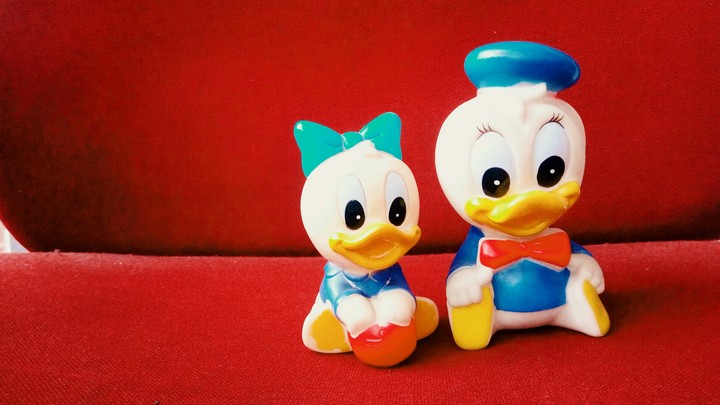 Papa donald wid baby donald ;)