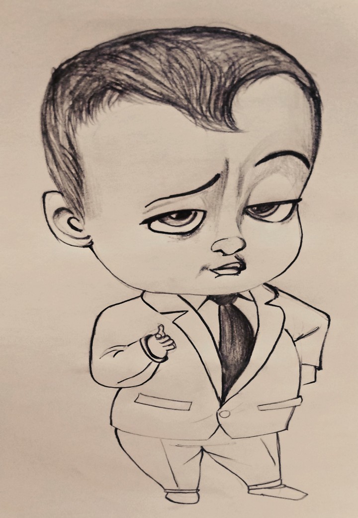 #boss baby #Drawing...done by me