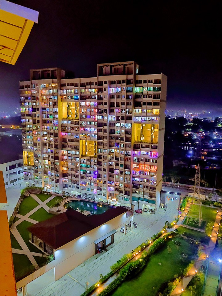 building night view