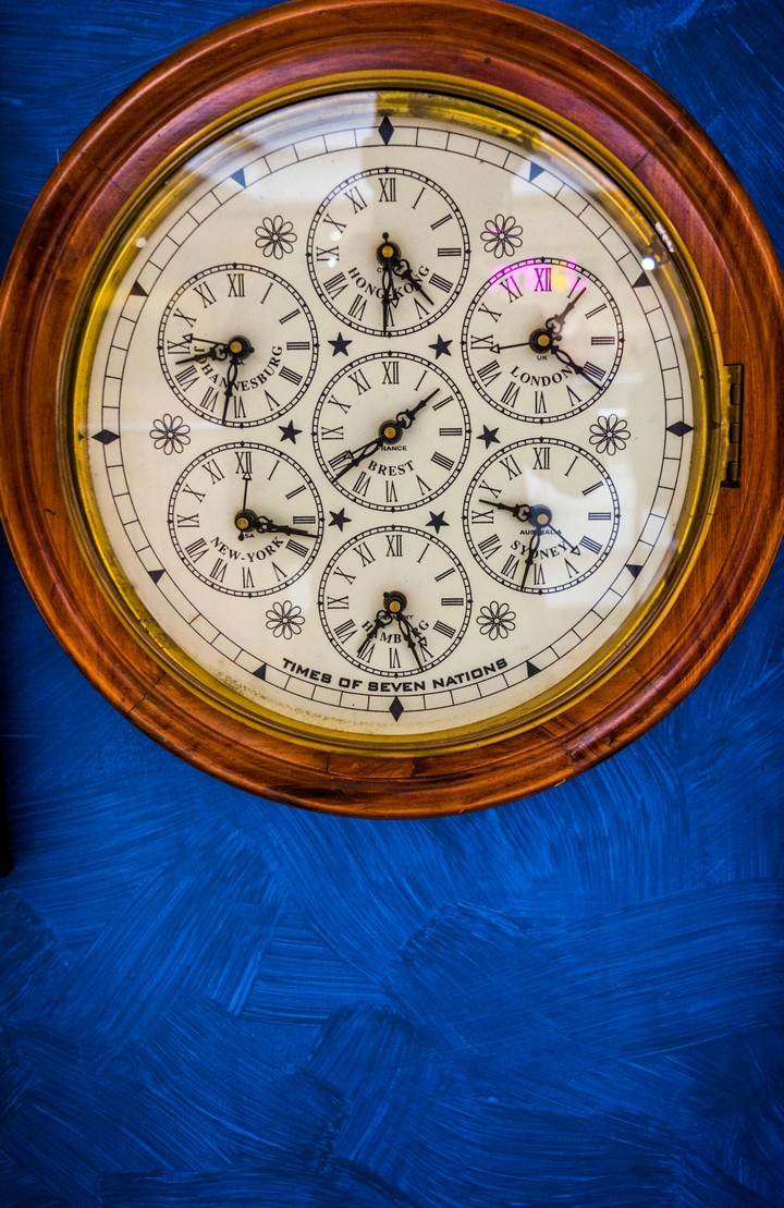 The clock