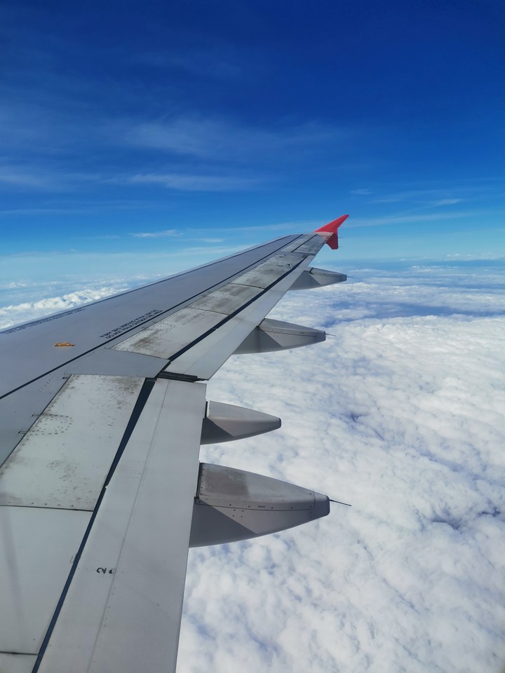 on the sky