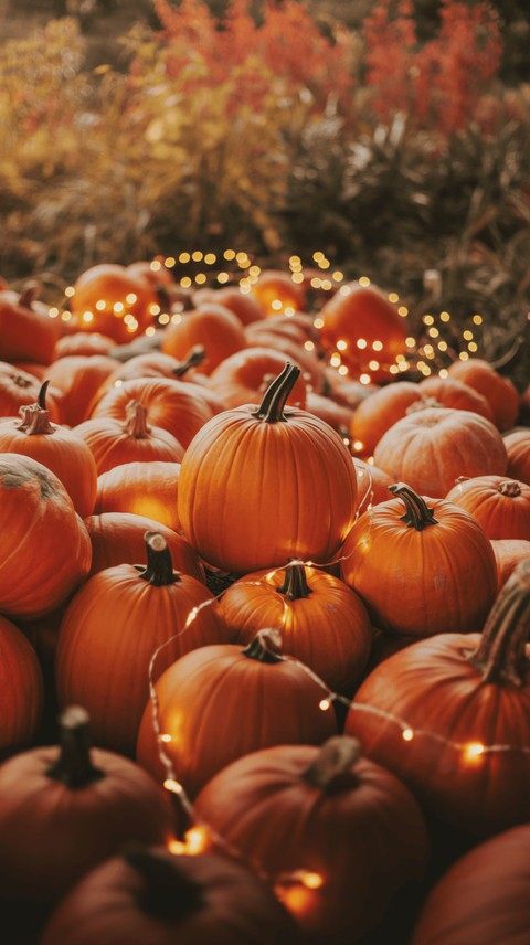 PUMPKINS and LIGHTS