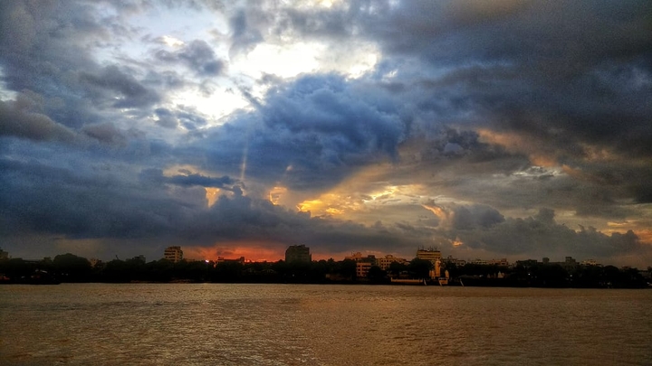 River And Clouds
