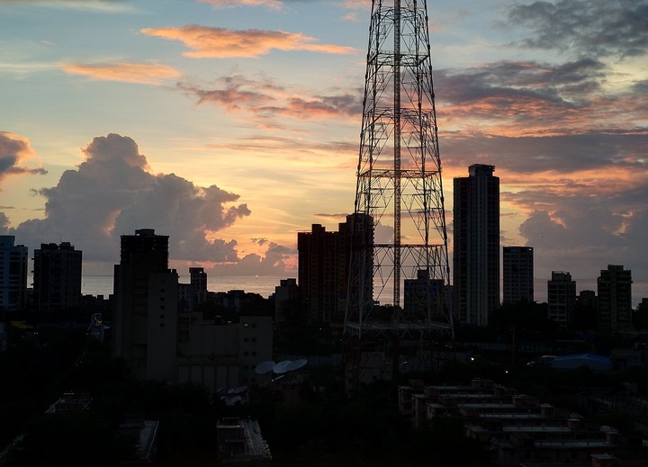 A beautiful sunset.
