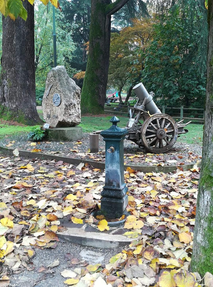 un Angolo di Villa Braila Lodi in autunno