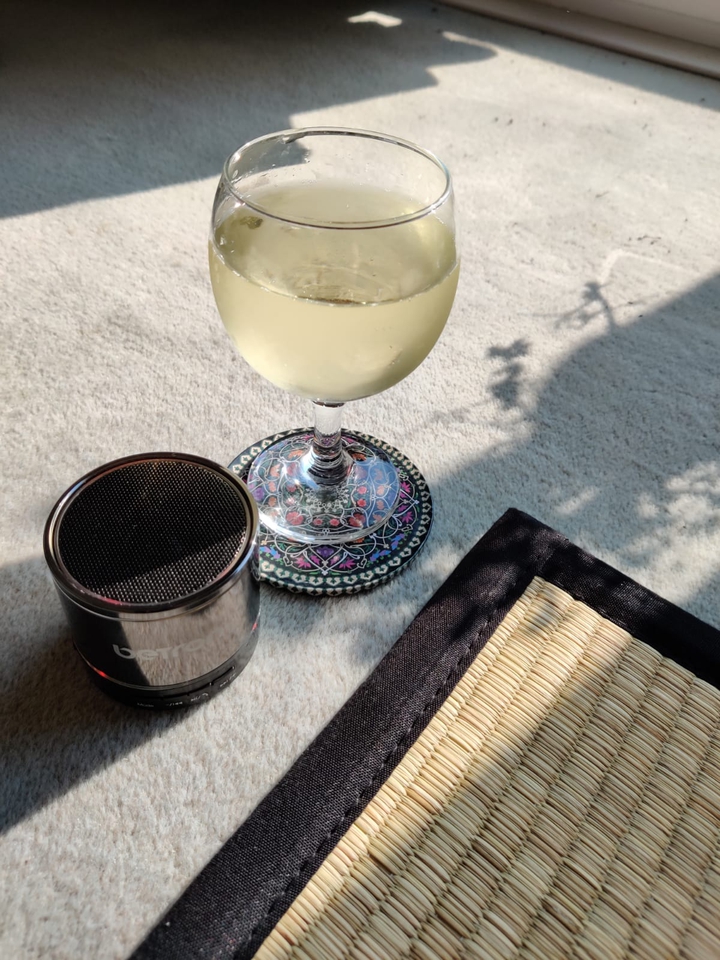 Have a glass of Wine during Quarantine