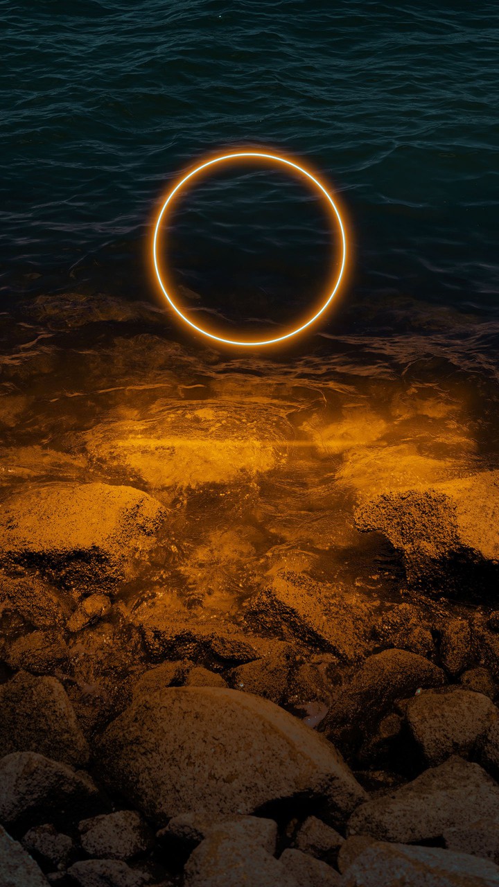 sun on sea