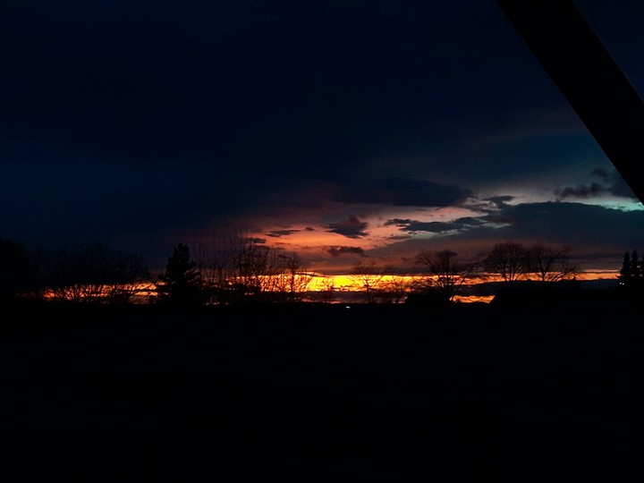 a wonderful sunset