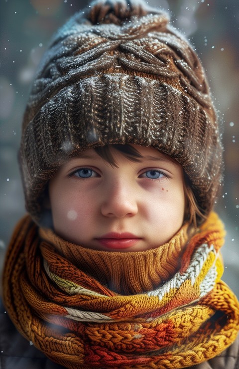 Boy winter
