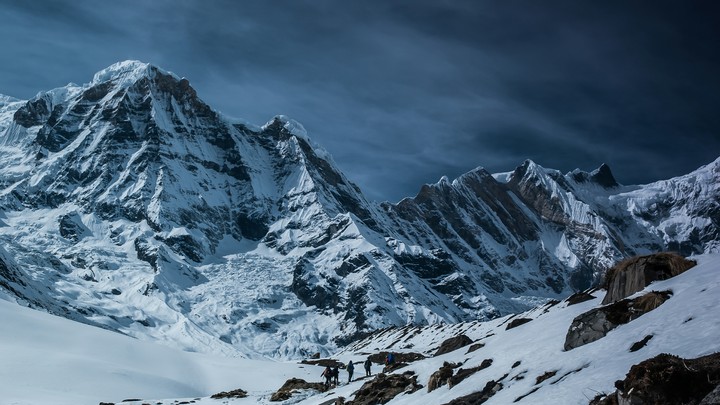 mountains.... touch the sky... aim high