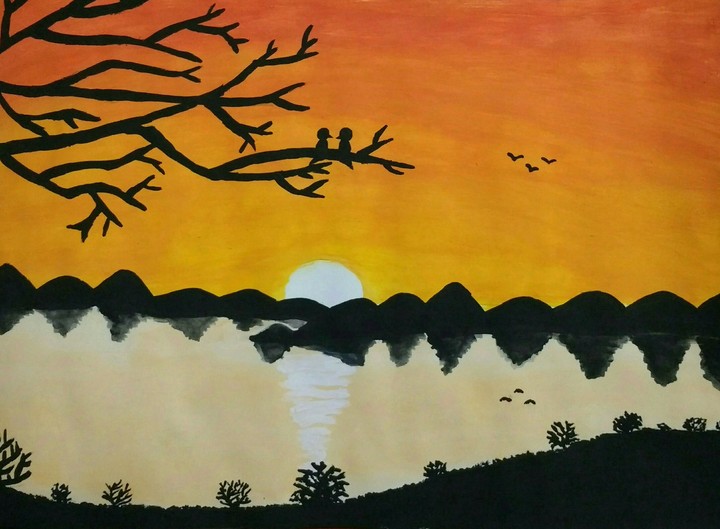 Sunset art