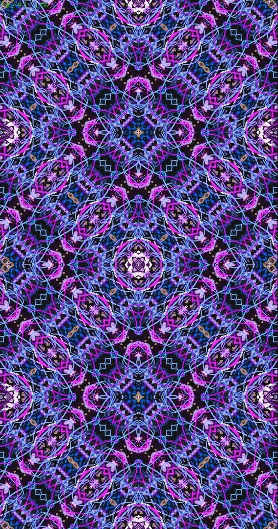 Indigo pattern.