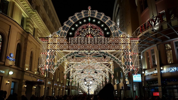 Nikolskaya street in Moscow