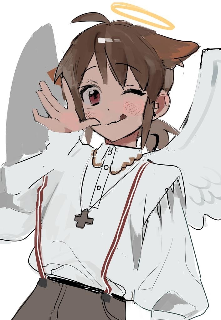 angel anime girl