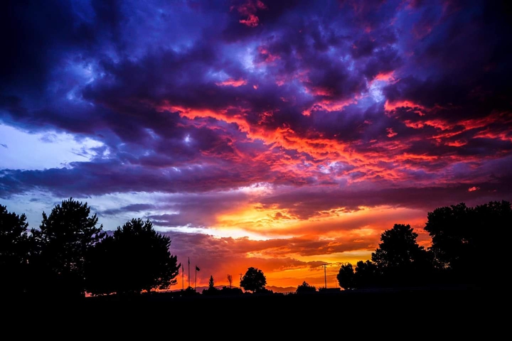 A Celestial Sunset ❤
