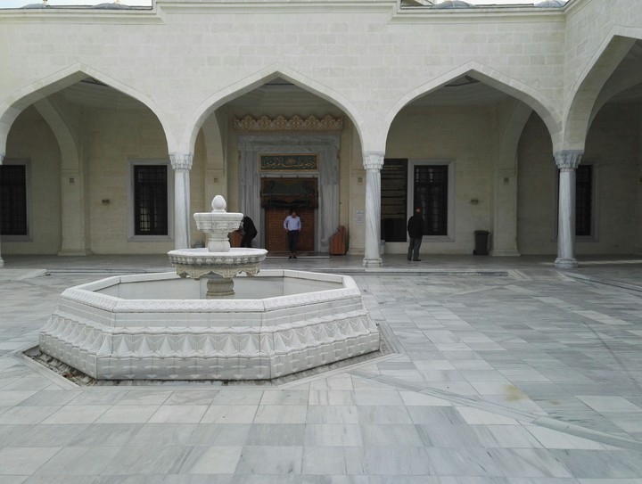 white mosque
