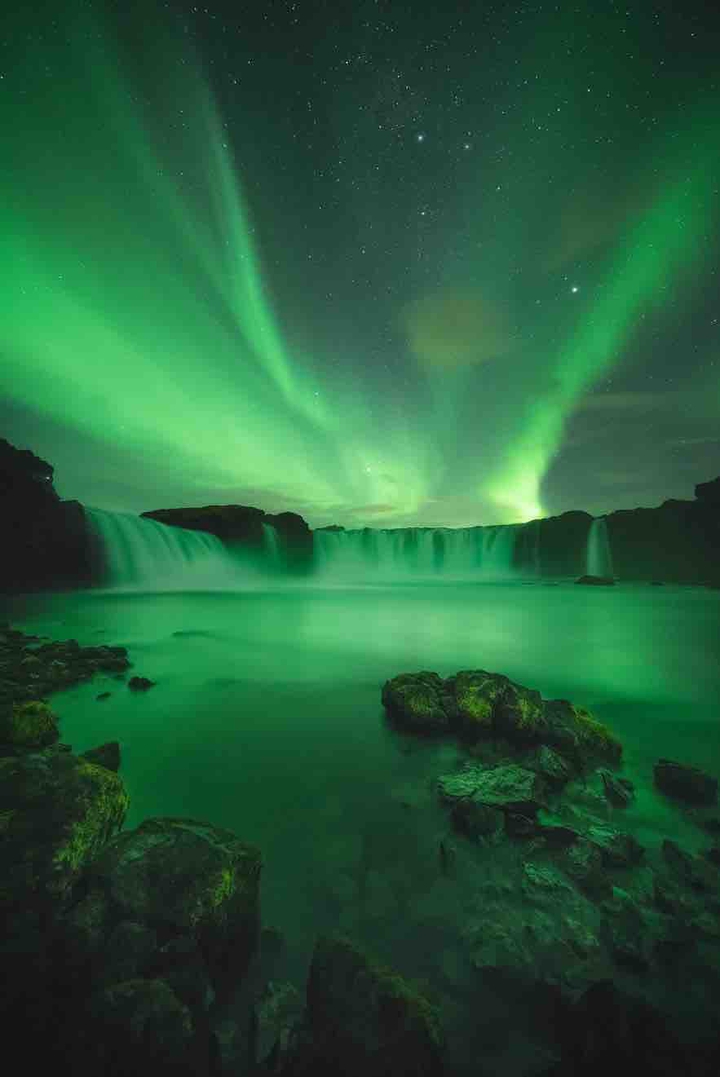 Green blizzard