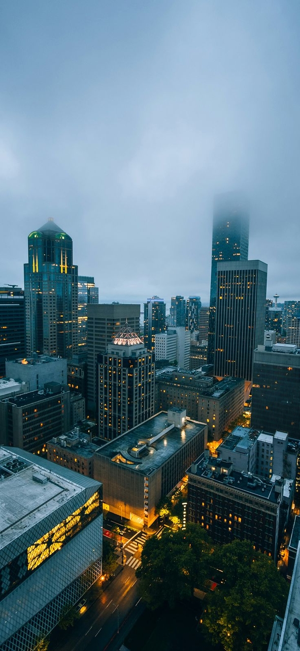 шпалери Skyscraper, metropolis