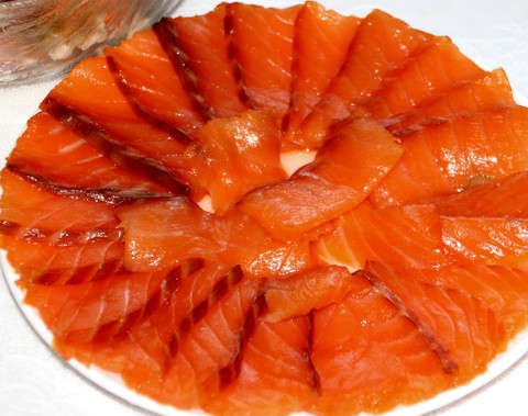 Salted salmon