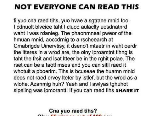 Can u read this
