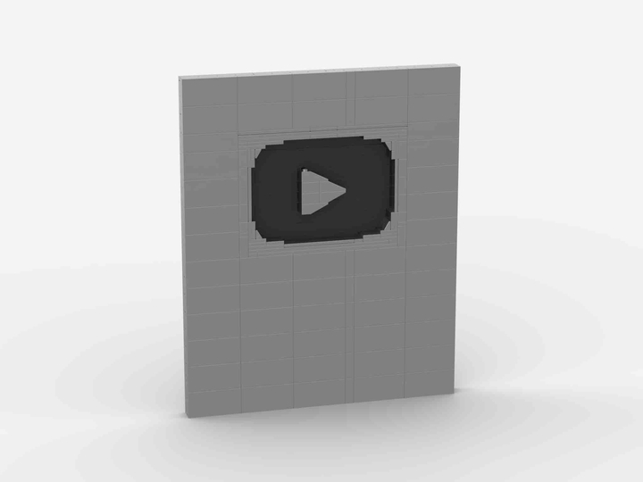 Lego YouTube silverbutton