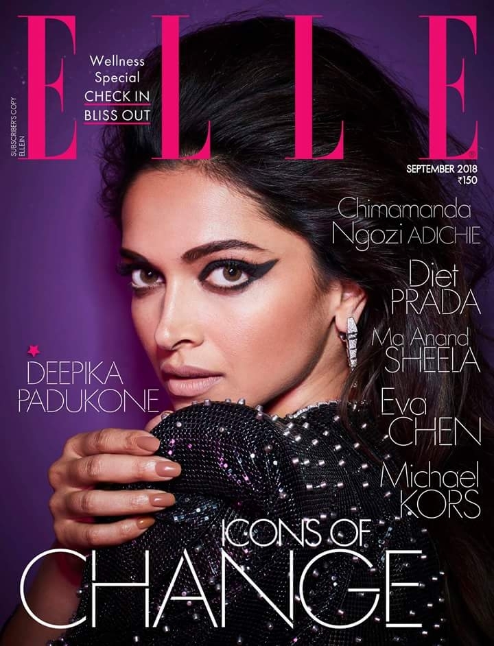 Deepika padukone for elle india magazine