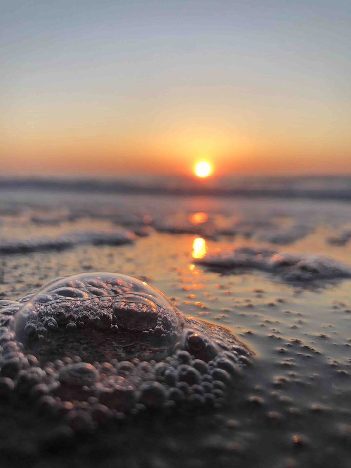 sunrise sea foam