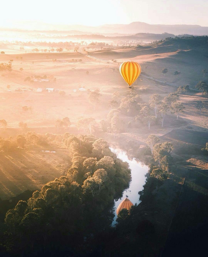 Balloon Reflection / Cappadocia