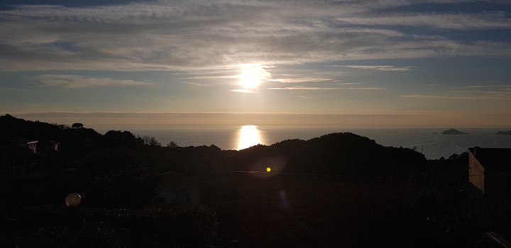 Tramonto a Montemarcello