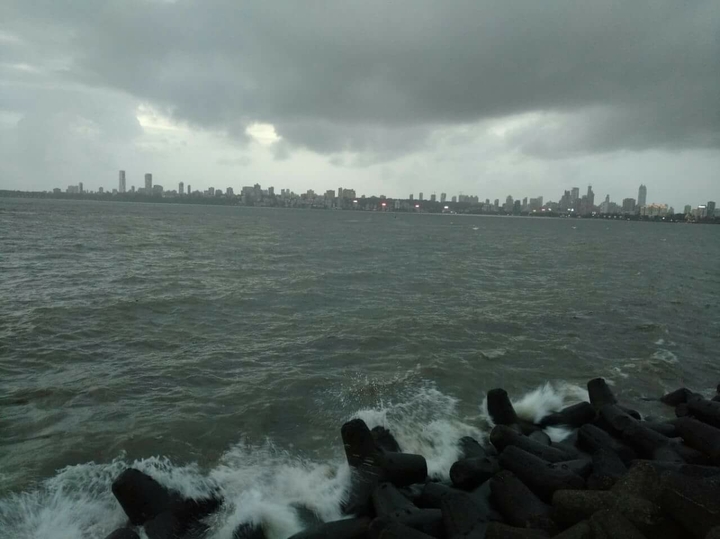 Pre monsoon click of Marine Drive