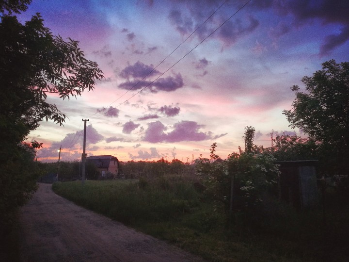 Утро во всей красе.