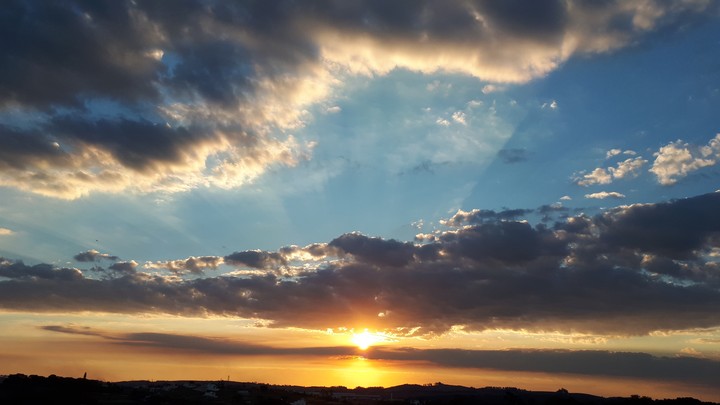 Por do sol