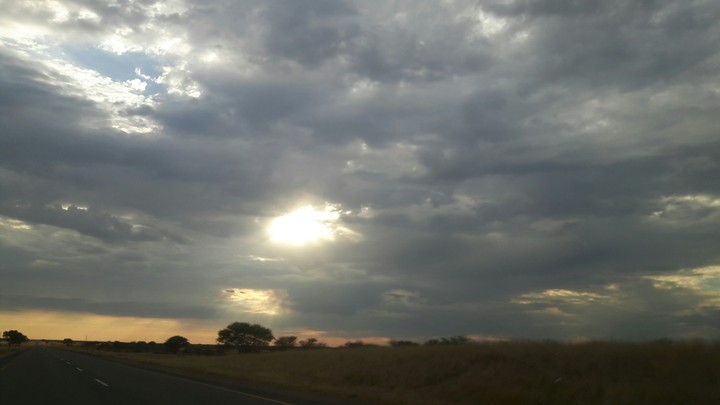 On my way home!