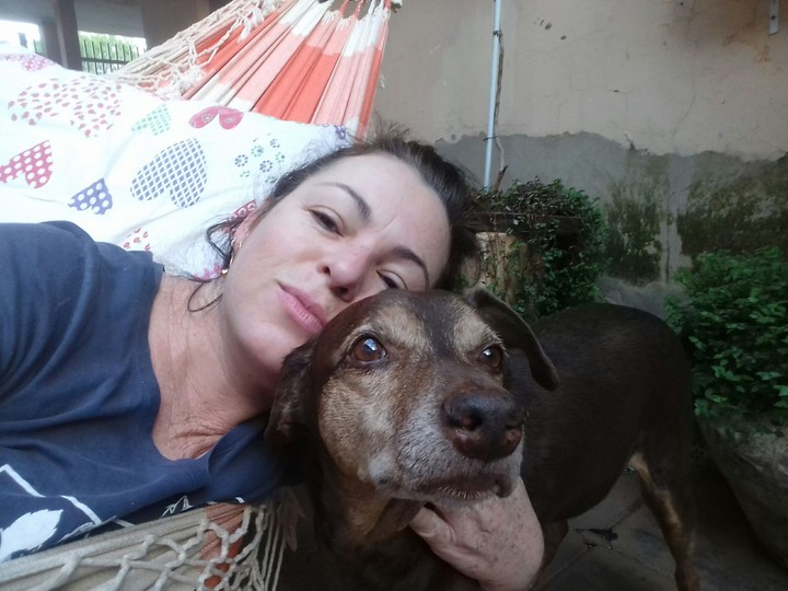 Lupe,  my dog