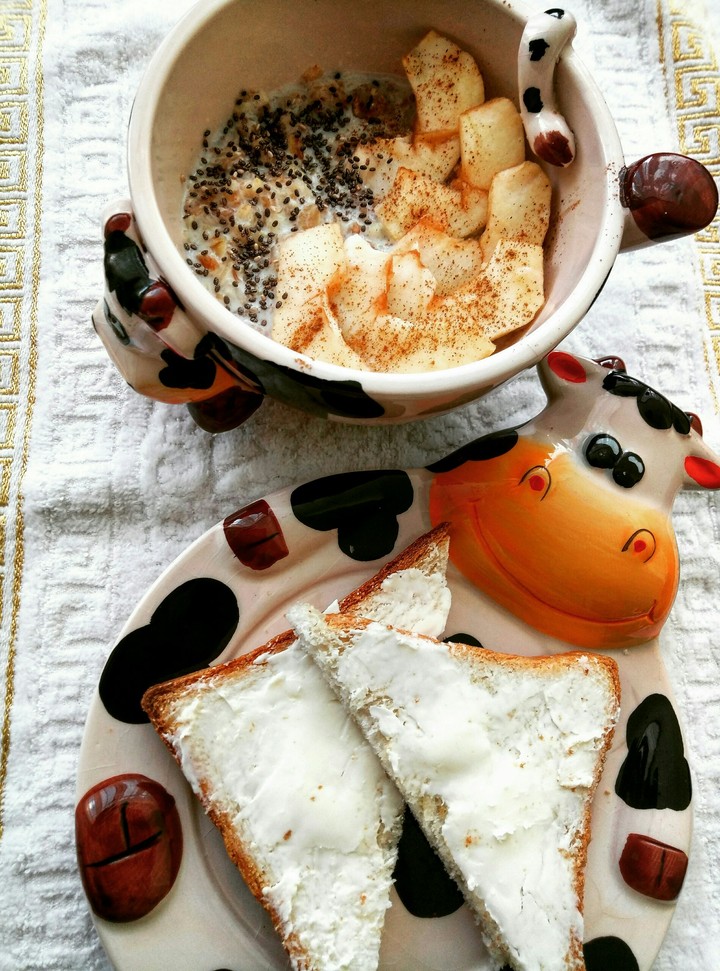 Child's breakfast