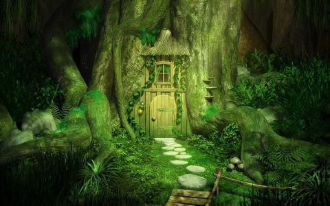 Enchanted Elf House