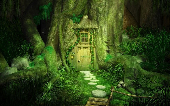 Enchanted Elf House