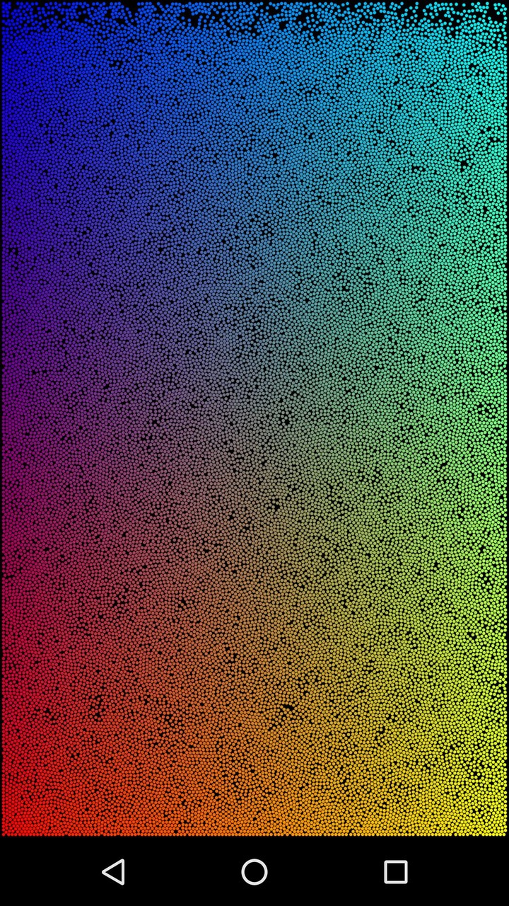Rainbow dots