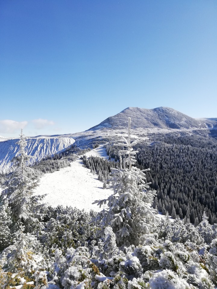 Winter, mountain