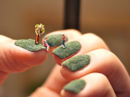 Miniature Nail Art