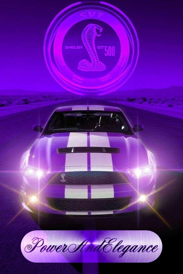 purple passion! mustang style